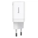 Зарядное устройство Baseus Super Si Pro Quick Charger USB-C+USB 30W White (CCSUPP-E02) - изображение 3