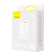 Зарядное устройство Baseus Super Si Pro Quick Charger USB-C+USB 30W White (CCSUPP-E02) - изображение 6