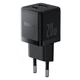 Зарядное устройство Baseus Palm Fast Charger USB-C+USB 20W Black (P10111608113-00) - изображение 2