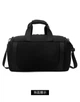 Сумка для спорта, поездок Найк Джордан Duffel, черная с желтым логотипом - изображение 3