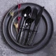 Набір столових приборів 24 предмети Berlinger Haus Mirror Black Collection (BH-3081) - зображення 3