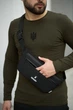 Унісекс бананка Softshell Intruder Bunny з двома відділеннями чорна - зображення 2
