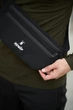 Унісекс бананка Softshell Intruder Bunny з двома відділеннями чорна - зображення 5