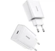 Сетевое зарядное устройство Baseus Speed Mini Quick Charger USB-C 20W White (CCFS-SN02) - изображение 4
