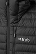 Куртка мужская зимняя Rab Microlight Alpine Jacket, Black, XS (RB QDB-12-BL-XS) - изображение 8
