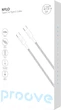 Kabel Proove Nylon Type-C - Type-C 100W 1.5m White (CCPN11002202) - obraz 2
