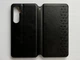 Захисний чохол-книжка WAVE Cubic Rubic Case Black для Samsung Galaxy S25 Plus чорний з матової штучної шкіри зі слотами для карт, магнітна застібка - зображення 3