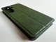 Захисний чохол-книжка WAVE Cubic Rubic Case Green для Samsung Galaxy S25 зелений, з матової штучної шкіри зі слотами для карт, магнітна застібка - зображення 7
