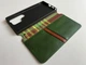 Захисний чохол-книжка WAVE Cubic Rubic Case Green для Samsung Galaxy S25 Ultra зелений, з матової штучної шкіри зі слотами для карт, магнітна застібка - зображення 13
