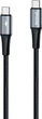 Kabel Proove WireX Pro Type-C - Type-C 100W 1.5m Black (CCWX11002201) - obraz 1