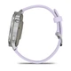 Смарт-часы Garmin Venu 4 41mm Silver Bezel with Periwinkle Silicone Band (010-03013-01) - изображение 2