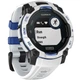 Смарт-часы Garmin Instinct 3 45mm Solar Whitestone with Whitestone/Bolt Blue Silicone Band (010-02934-03) - изображение 5