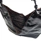 Сумка-мешок натуральная лакированная кожа Velina Fabbiano черный S98380 black - изображение 5