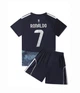 Детская футбольная форма Ronaldo 7 Al-Nasr 2025/26, футболка и шорты, тёмно-синяя 28(145-150см) - изображение 2