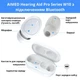 Слуховой аппарат AIMED Hearing Aid Pro Series W10 с Bluetooth и портативным зарядным кейсом - изображение 7