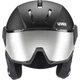 Шолом UVEX Instinct Visor (р. 59-61) Black Mat для лиж та сноуборду (2022) - зображення 2