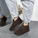 Жіночі черевики низькі замшеві ITstyle Коричневі 39 25 (7083) - зображення 6