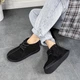 Женские ботинки низкие замшевые ITstyle Черные 39 25 (7083) - изображение 7