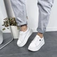 Женские кеды низкие ITstyle Белые 37 23.5 см (50712) - изображение 8