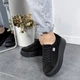 Женские кеды низкие ITstyle Черные 37 23.5 см (50712) - изображение 6