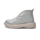 Женские кожаные ботинки низкие ITstyle Серые 37 24.3 см (7001/ХЗ) - изображение 10