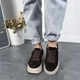 Женские кеды низкие ITstyle Коричневые 38 24.5 см (50712) - изображение 10