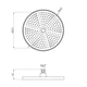 Лійка для верхнього душу Kroner Element 2801532915Z-3801 - изображение 2