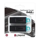 Флеш накопитель USB 64Gb DataTraveler Exodia, Black/Teal Kingston (2000003334230) - изображение 2