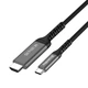 Кабель HDMI (M) - Type-C (M), 2 м, Black ColorWay (teh0020743) - зображення 2