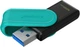 Флеш накопитель USB 128Gb DataTraveler Exodia S, Black/Turquoise Kingston (2000003334162) - изображение 1