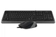 Комплект Fstyler Sleek Multimedia Comfort F1010, Black/Grey, клавиатура+мышь A4Tech (teh0020657) - изображение 2