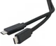 Кабель Type-C – Type-C, 1 м, Black Extradigital (2000003331451) - изображение 3