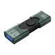 Флеш накопичувач USB 256Gb DataTraveler Duo, Green/Black Kingston (teh0021095) - зображення 1