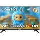 Телевізор 24" LTV-24H02GT, Black, LED, 1366x768, 60 Гц, Google TV LIBERTON (teh0019686) - зображення 1