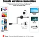 Бездротовий HDMI адаптер QIDUHUQI з підтримкою Miracast/DLNA/Airplay для Android, iOS, ПК, Mac. - изображение 5