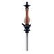 Кальян KARMA HOOKAH 3.0 Mini Line Red (Craft Black Matt) - изображение 5