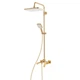 Душова колона зі змішувачем HAIBA GAUDI 009-J BRUSHED GOLD (HB9584) - зображення 2