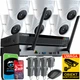 Комплект мониторинга Force 8 Mpx WiFi 3840×2160 Белый - изображение 1