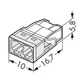Клемма WAGO 2273-242 COMPACT 2х2.5 (с пастой) - изображение 3
