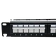 Патч-панель 19" 24xRJ-45 UTP, кат. 6a, с задним организатором с пластиковыми шторками, LW L&W ELECTRONICAL LW-PP74 - изображение 4