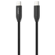 Кабель Choetech XCC-1035 USB-C to USB-C PD3.1 1,2 м Black - изображение 1
