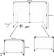 Bramka piłkarska KIK 2 w 1 dla dzieci 143 x 110 x 70 cm KX4876 (5903039737051) - obraz 6