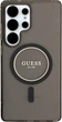 Панель Guess Glitter Circle Classic Logo MagSafe для Samsung Galaxy S25 Ultra Black (3666339449766) - зображення 3