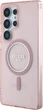 Панель Guess Glitter Circle Classic Logo MagSafe для Samsung Galaxy S25 Ultra Pink (3666339449780) - зображення 2