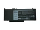 Акумулятор для ноутбука Dell 6MT4T Latitude E5470 7.6V Black 7750mAh Orig - зображення 1