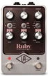 Педаль эффектов Universal Audio UAFX Ruby '63 Top Boost Amplifier (819937003332) - изображение 1