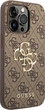 Etui plecki Guess 4G Big Metal Logo do Apple iPhone 15 Pro Max Brown (GUHCP15X4GMGBR) - obraz 4