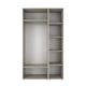 Шкаф распашной комбинированый №12 Light 1200x500x2200 Кашемир (GALTK01214000000) - изображение 2
