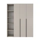 Шкаф распашной комбинированый №16 Light 1600x500x2200 Кашемир (GALTK01614000000) - изображение 1