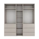 Шкаф распашной комбинированый №3 Light 2000x500x2200 Кашемир (GALTK0314000000) - изображение 2